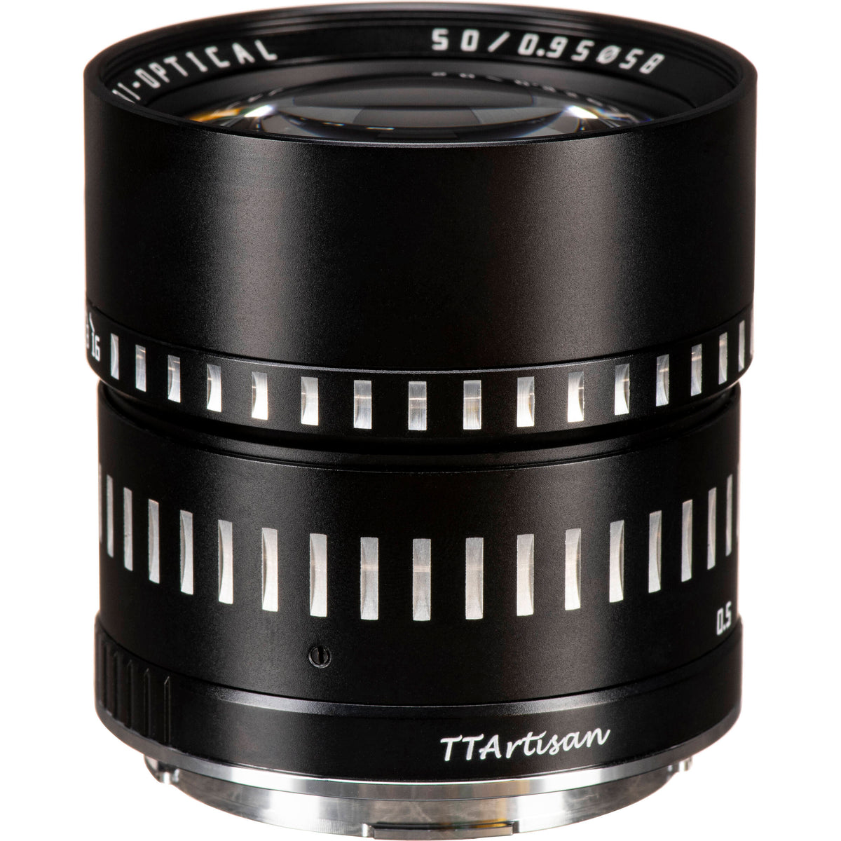 Lente TTArtisan 50mm f/0.95 - vista trasera