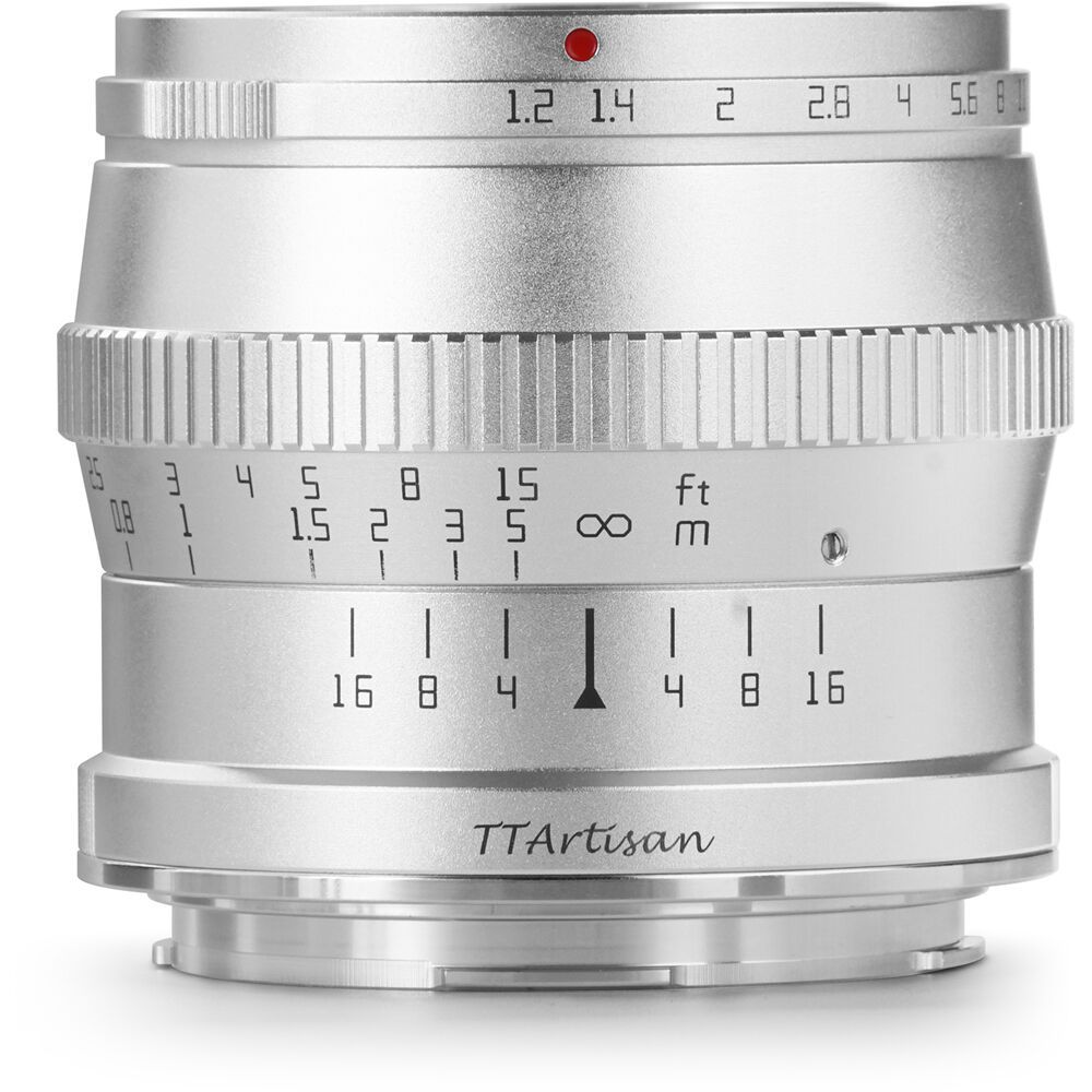 Lente TTArtisan 50mm f/1.2 - vista principal