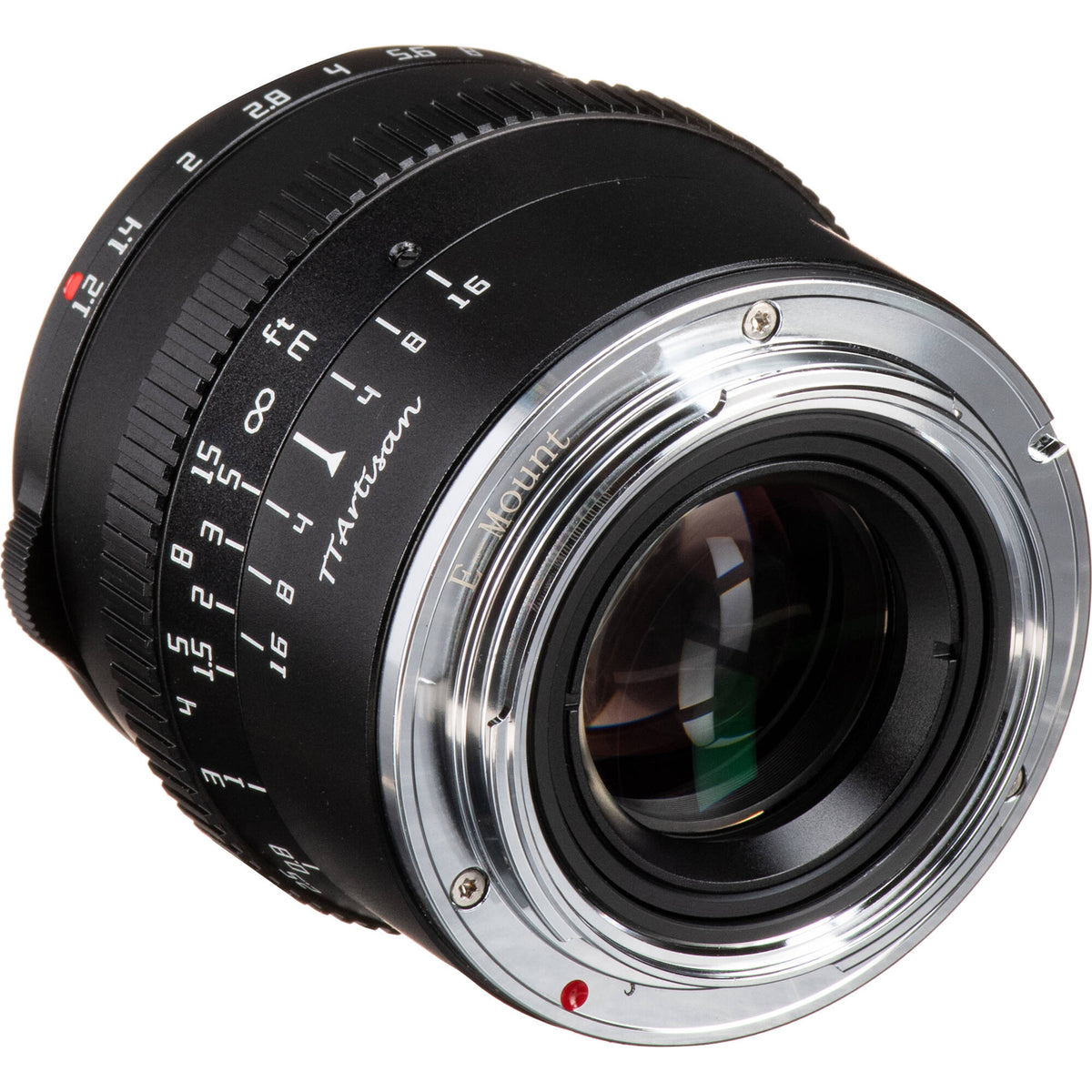Lente TTArtisan 50mm f/1.2 (Negro) - contenido de la caja