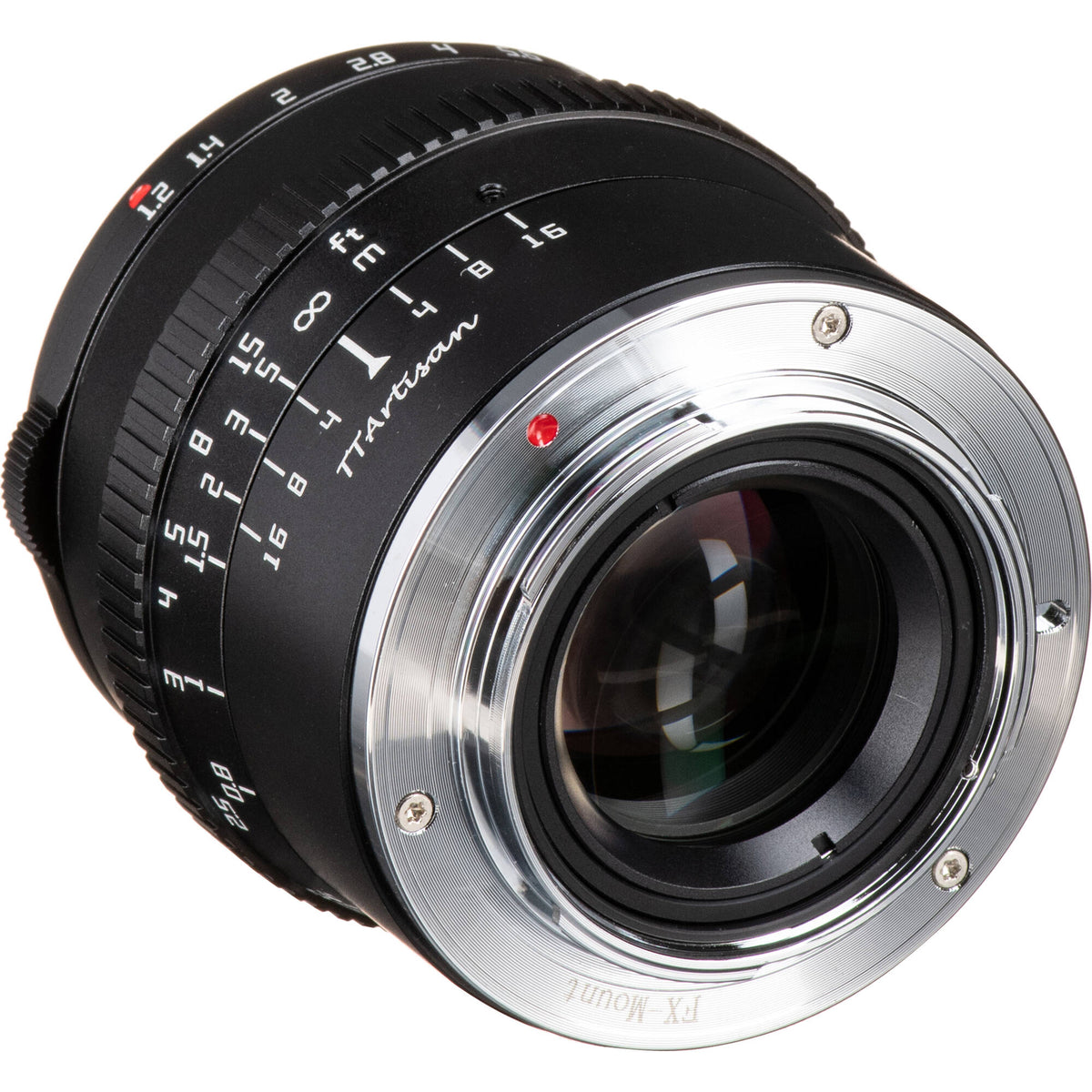 Lente TTArtisan 50mm f/1.2 (Negro) - contenido de la caja