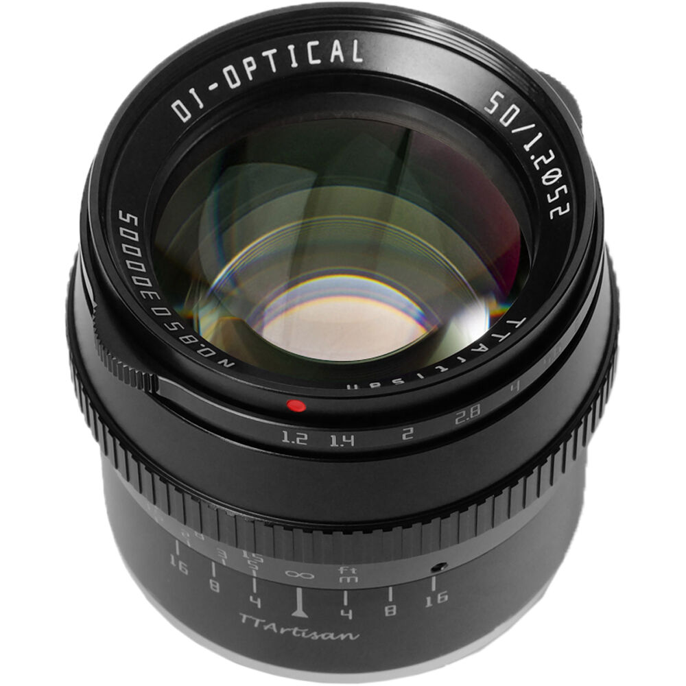 Lente TTArtisan 50mm f/1.2 (Negro) - en uso