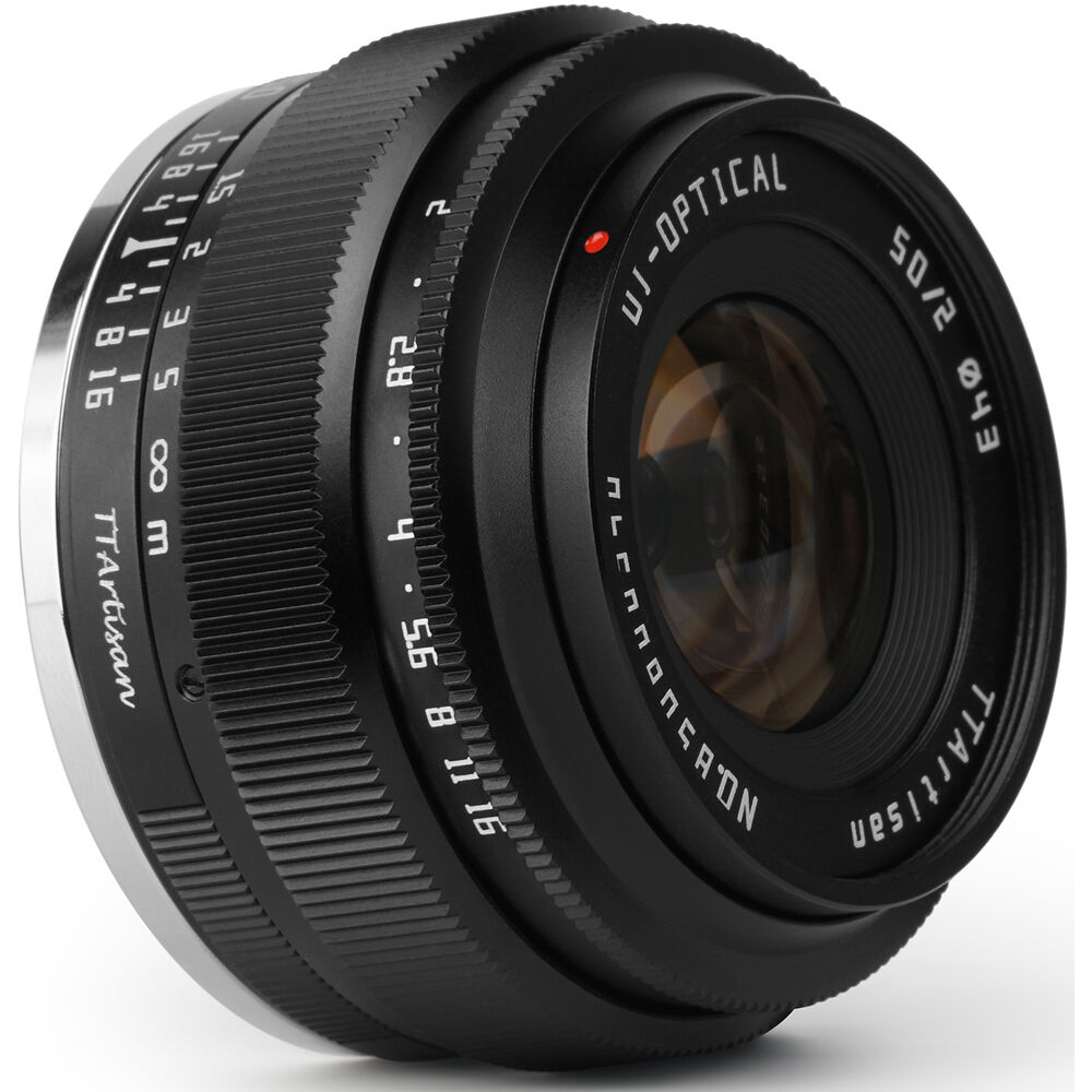 Lente TTArtisan 50mm f/2 (Negro) - vista trasera