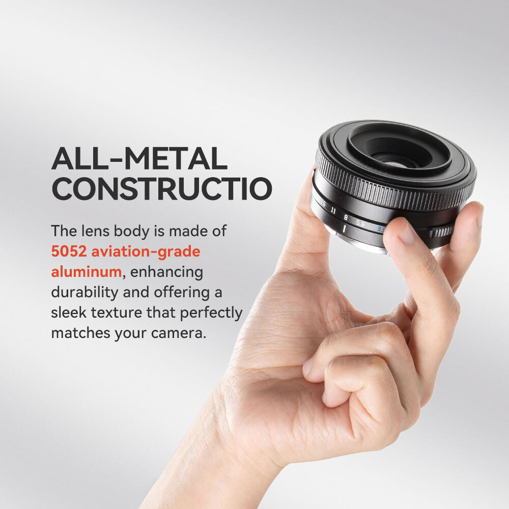 Lente TTArtisan AF 14mm f/3.5 (Negro) - contenido de la caja