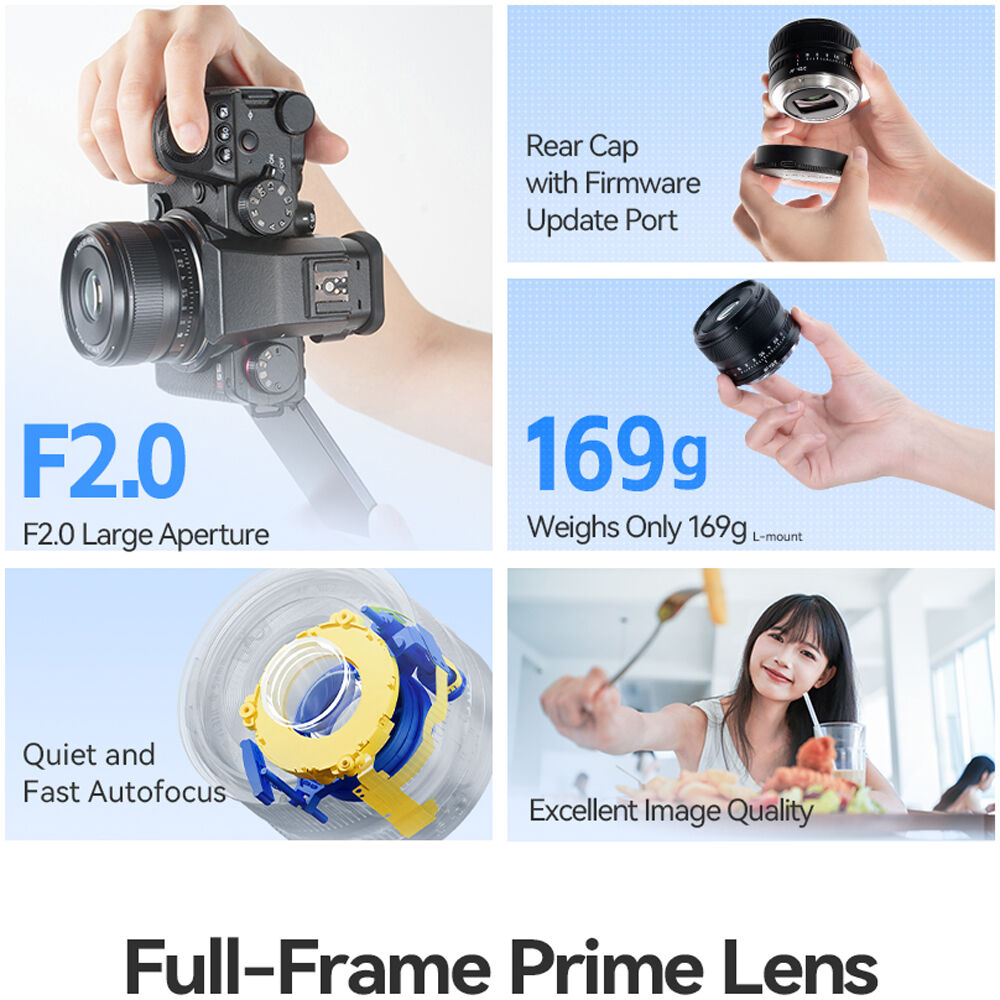 Lente TTArtisan AF 40mm f/2 (Negro) - vista trasera