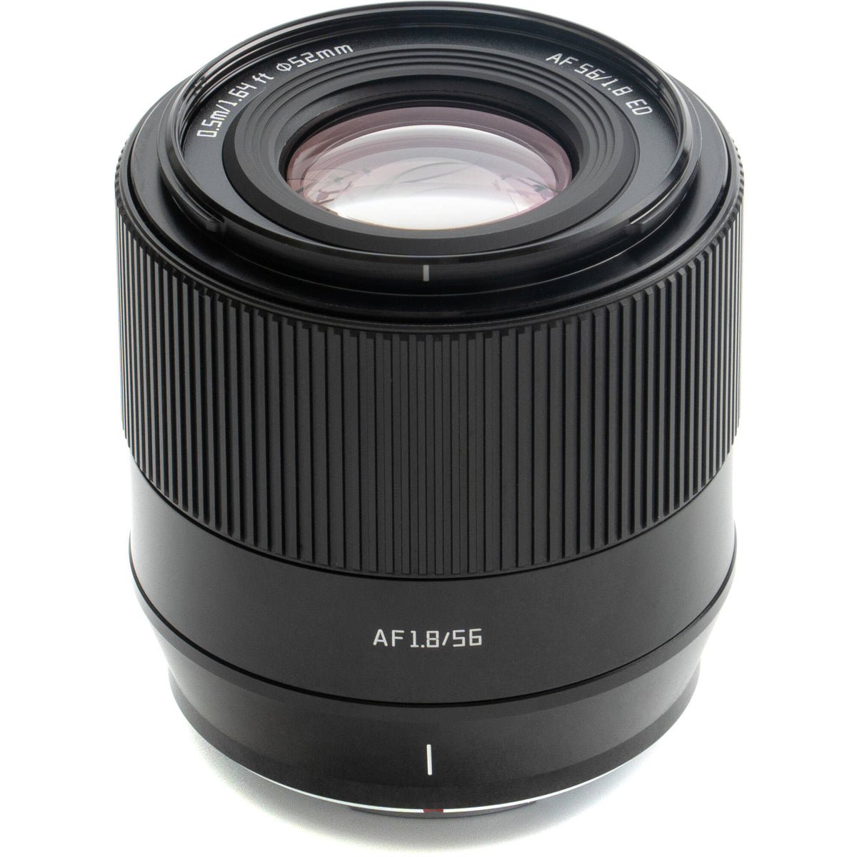 Lente TTArtisan AF 56mm f/1.8 (Negro) - vista frontal