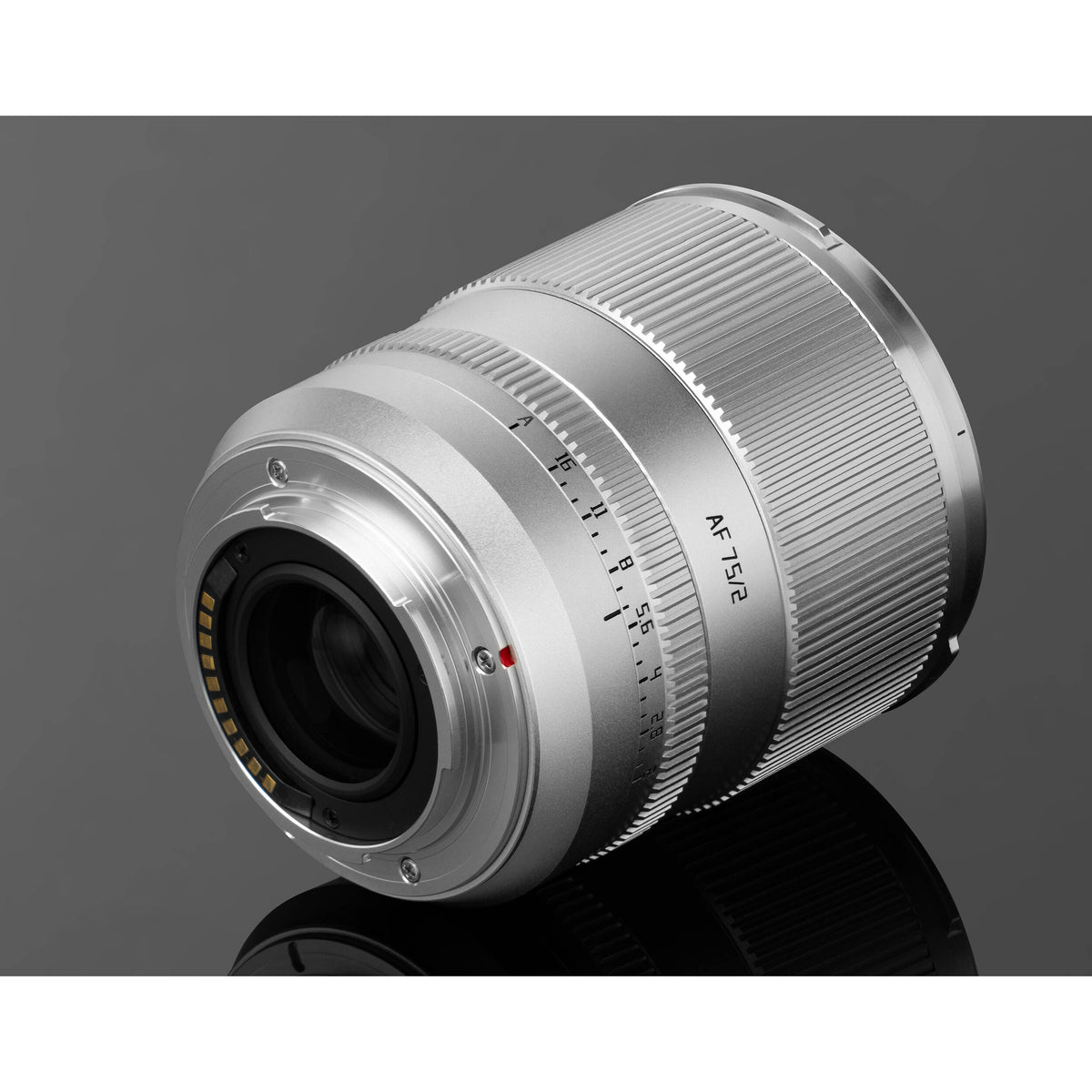 Lente TTArtisan AF 75mm f/2 - vista frontal