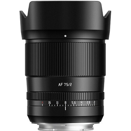 Lente TTArtisan AF 75mm f/2 (Negro) - contenido de la caja