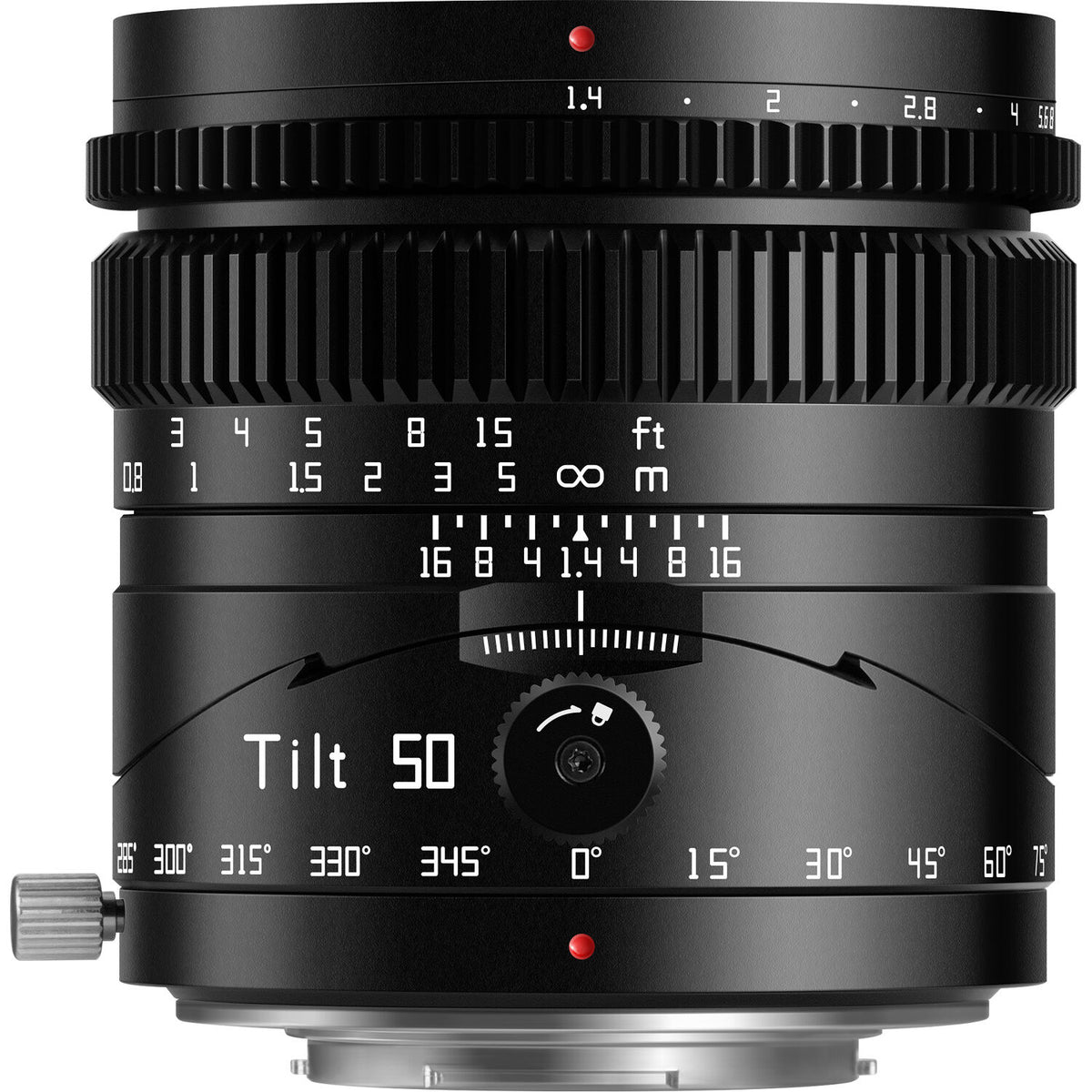 Lente TTArtisan Tilt 50mm f/1.4 - vista principal