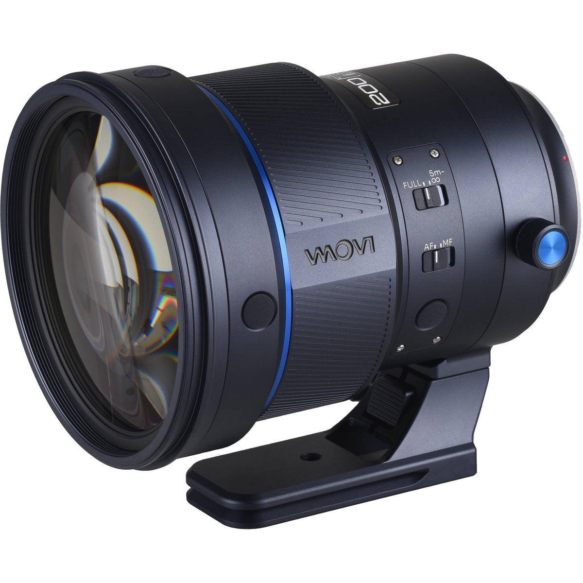 Lente Venus Optics 200mm f/2 AF FF Telephoto Prime - vista frontal