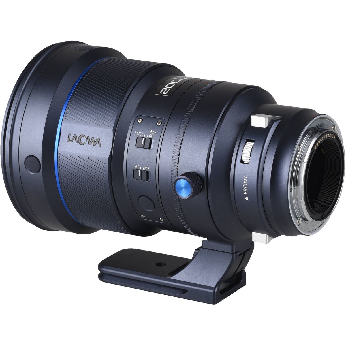 Lente Venus Optics 200mm f/2 AF FF Telephoto Prime - vista trasera