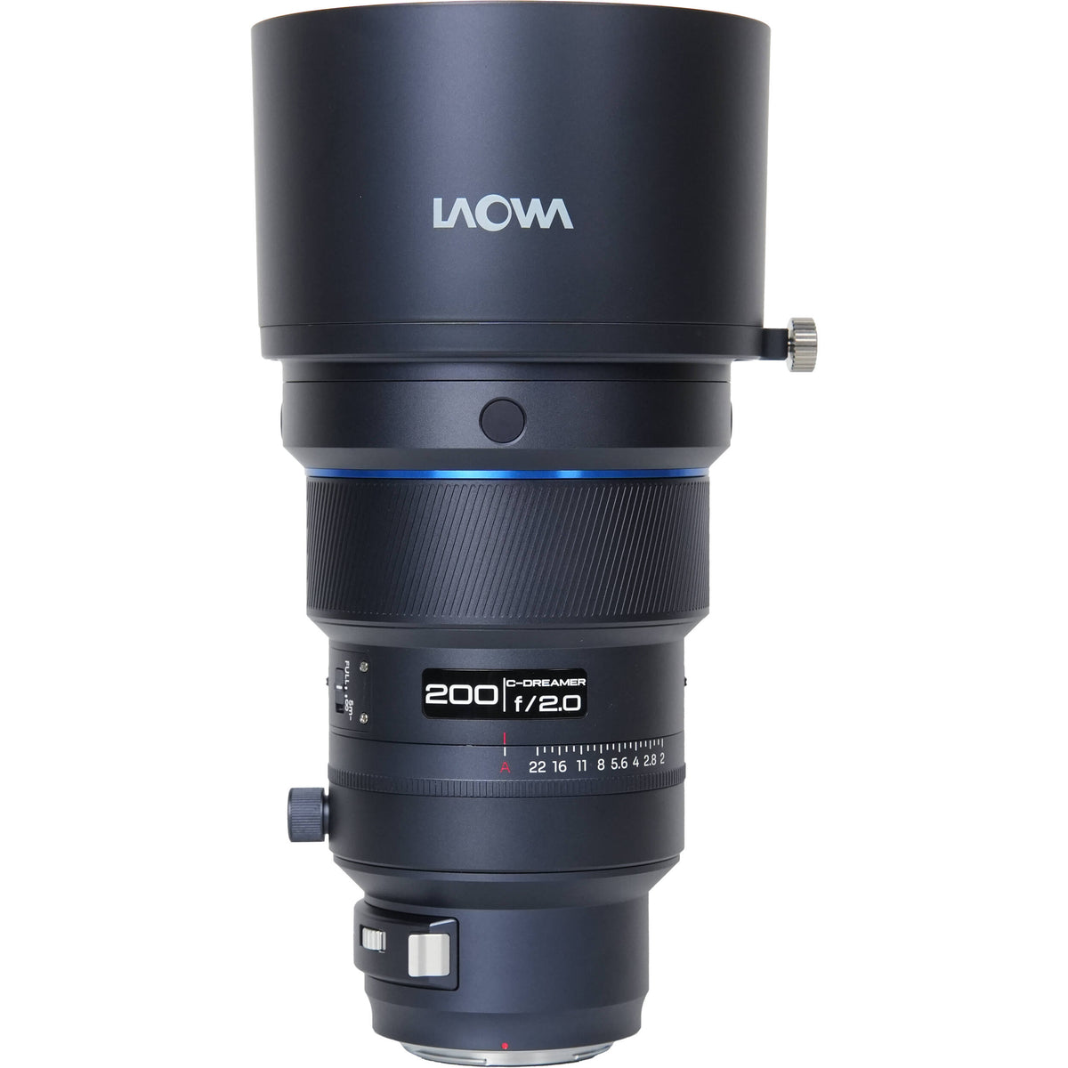 Lente Venus Optics 200mm f/2 AF FF Telephoto Prime - puertos y conexiones