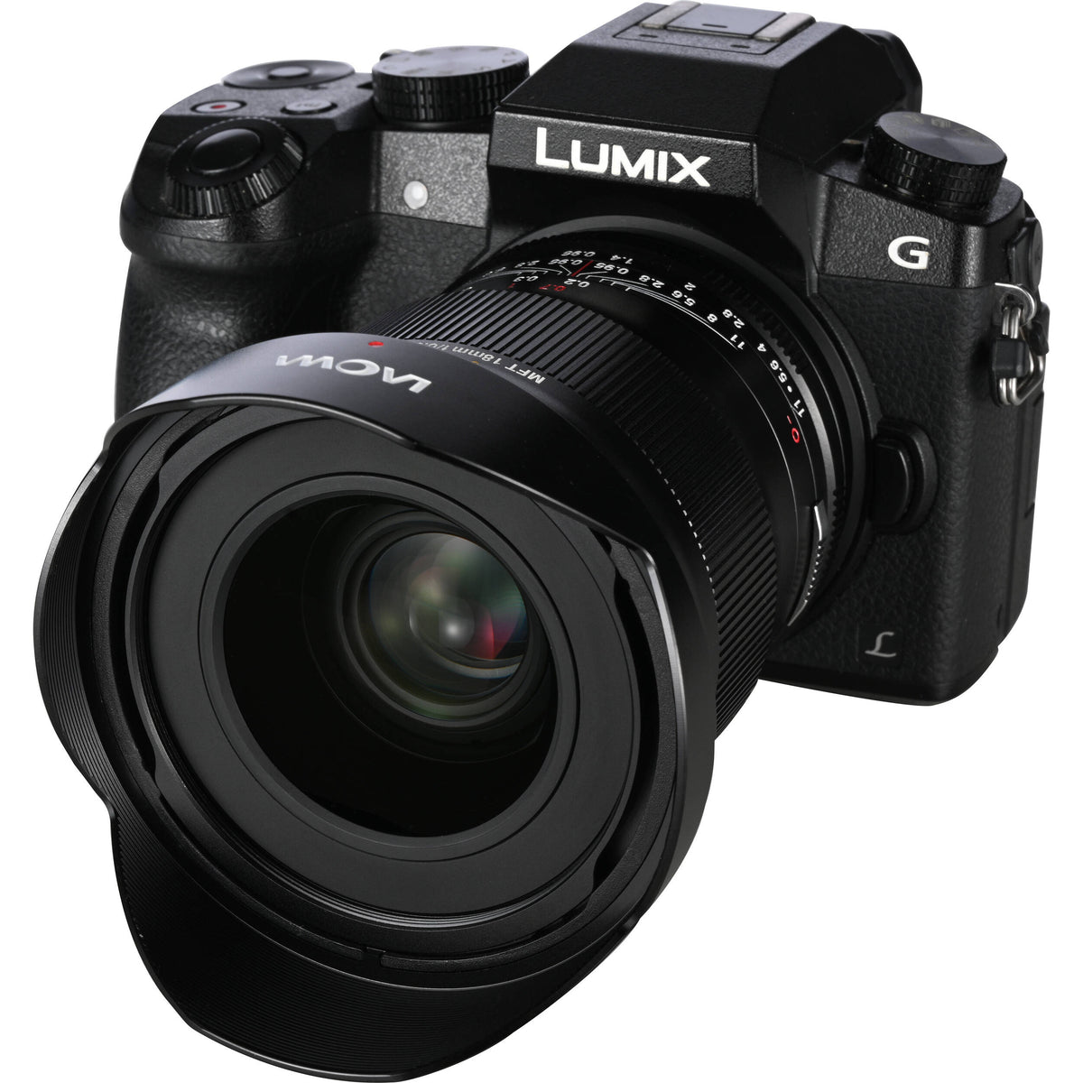 Lente Venus Optics Argus 18mm f/0.95 APO - contenido de la caja