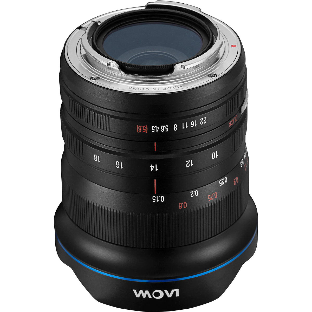 Lente Venus Optics Laowa 10-18mm f/4.5-5.6 Zoom - puertos y conexiones