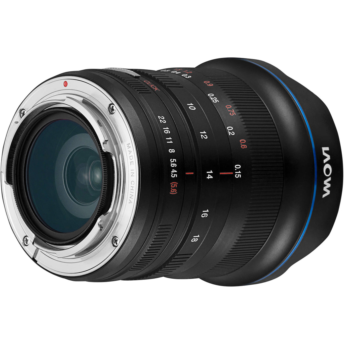 Lente Venus Optics Laowa 10-18mm f/4.5-5.6 Zoom - detalle