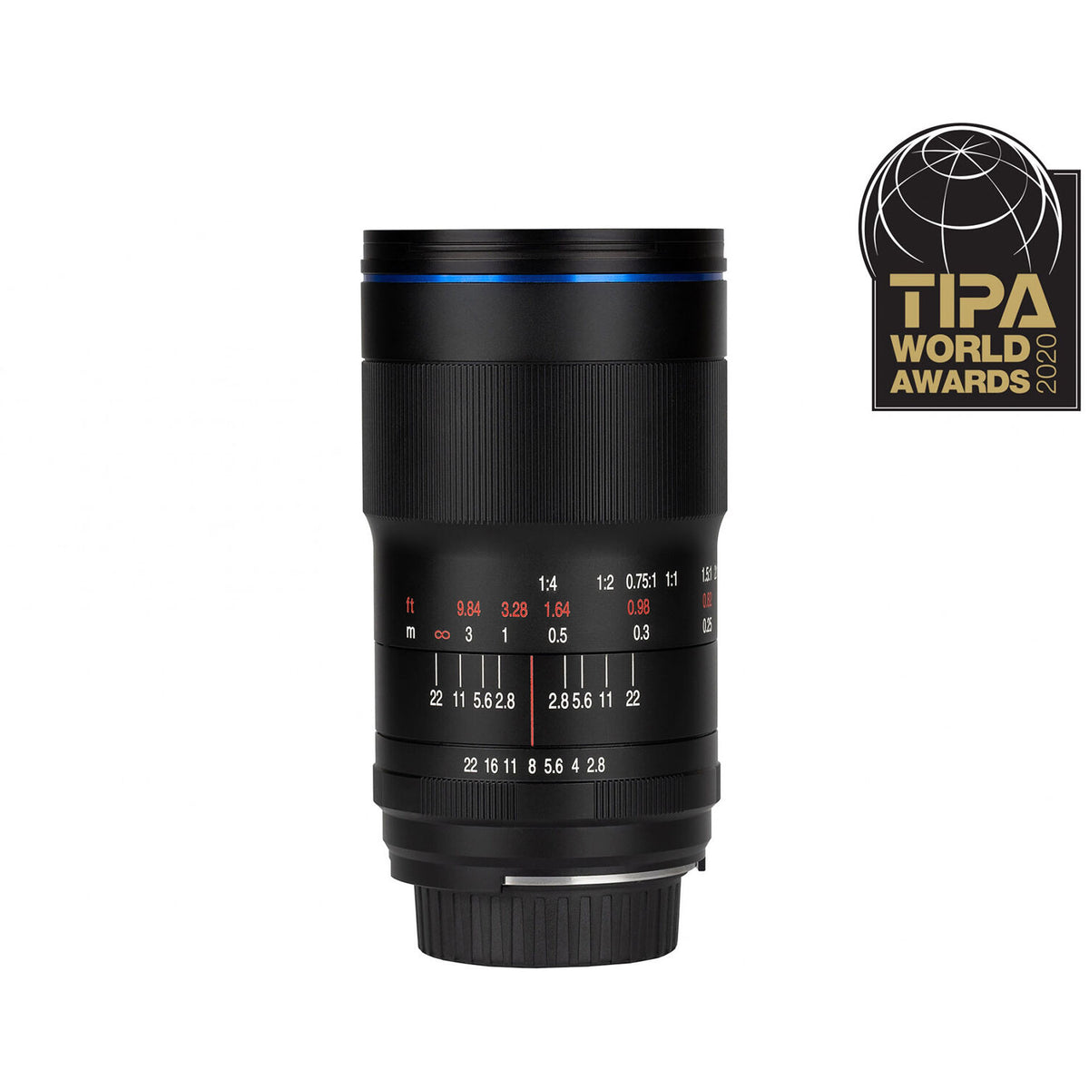 Lente Venus Optics Laowa 100mm f/2.8 2X Ultra Macro APO - vista frontal
