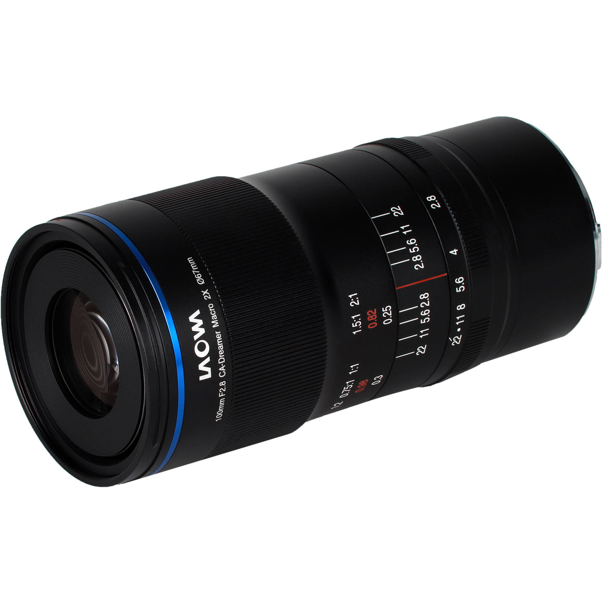 Lente Venus Optics Laowa 100mm f/2.8 2X Ultra Macro APO - puertos y conexiones