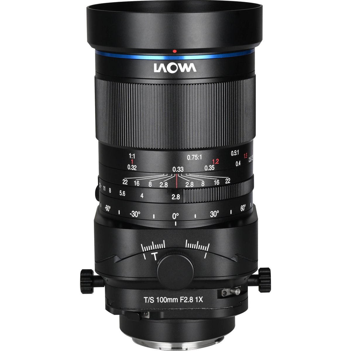 Lente Venus Optics Laowa 100mm f/2.8 Tilt-Shift 1x Macro - vista principal