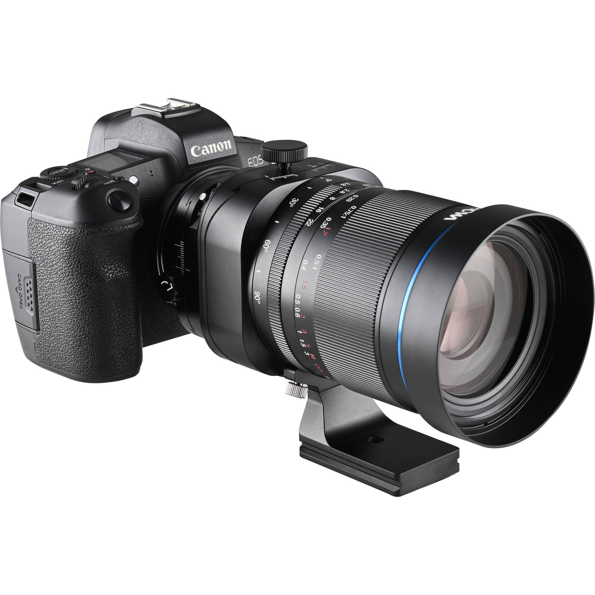 Lente Venus Optics Laowa 100mm f/2.8 Tilt-Shift 1x Macro - en uso