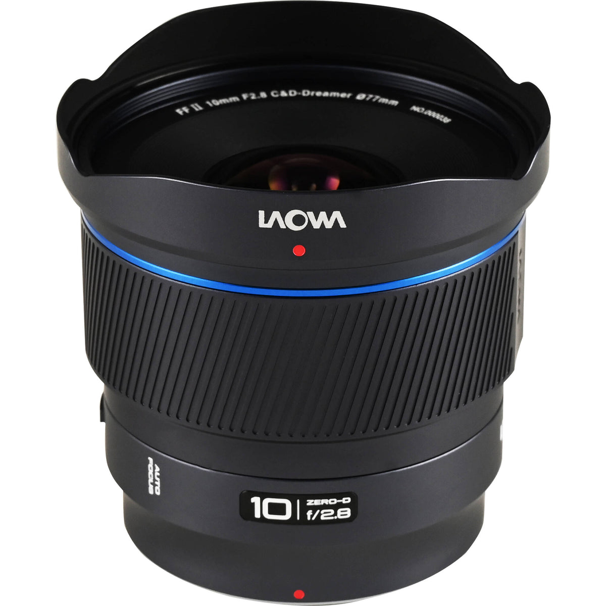 Lente Venus Optics Laowa 10mm f/2.8 Zero-D FF Autofocus - vista principal
