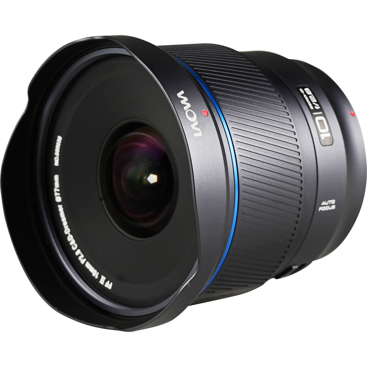Lente Venus Optics Laowa 10mm f/2.8 Zero-D FF Autofocus - vista trasera
