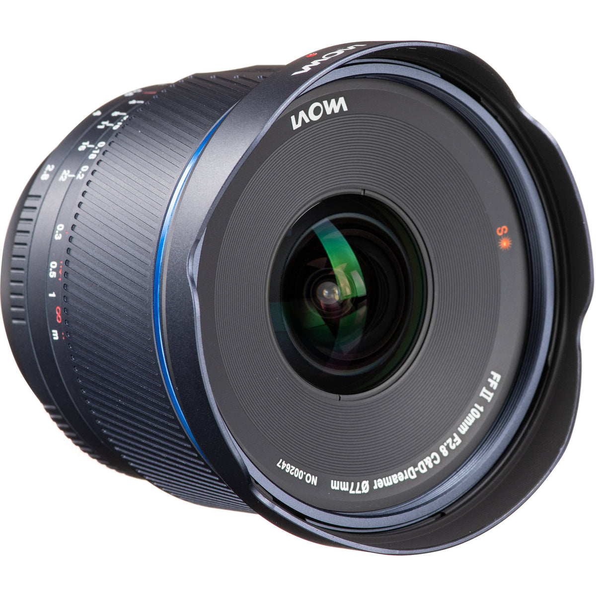 Lente Venus Optics Laowa 10mm f/2.8 Zero-D FF Manual Focus (14-Blade Aperture) - puertos y conexiones