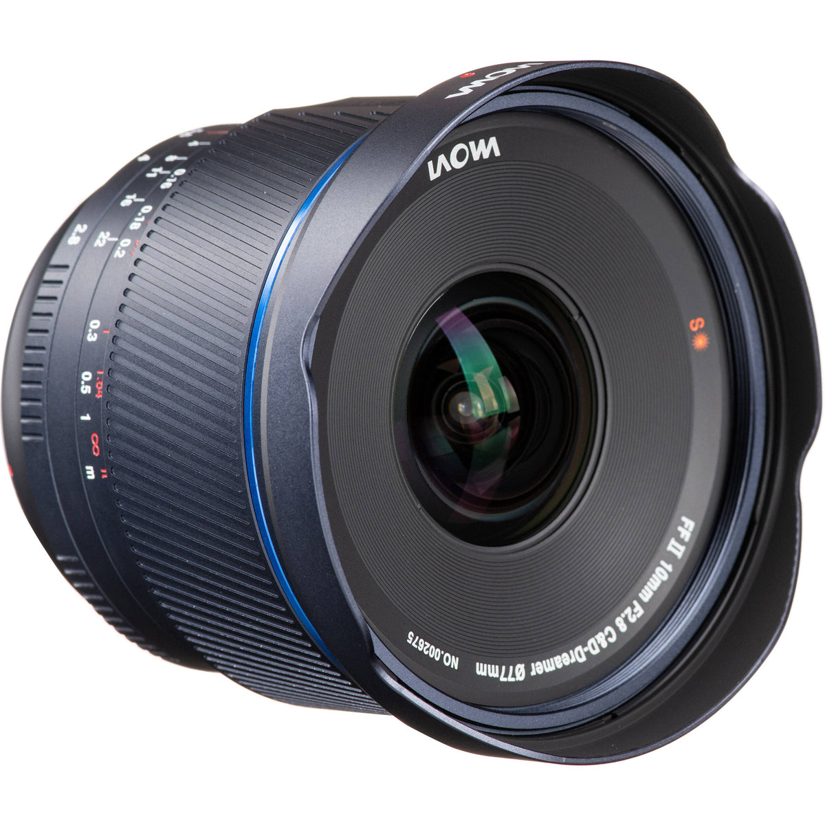 Lente Venus Optics Laowa 10mm f/2.8 Zero-D FF Manual Focus (14-Blade Aperture) - puertos y conexiones