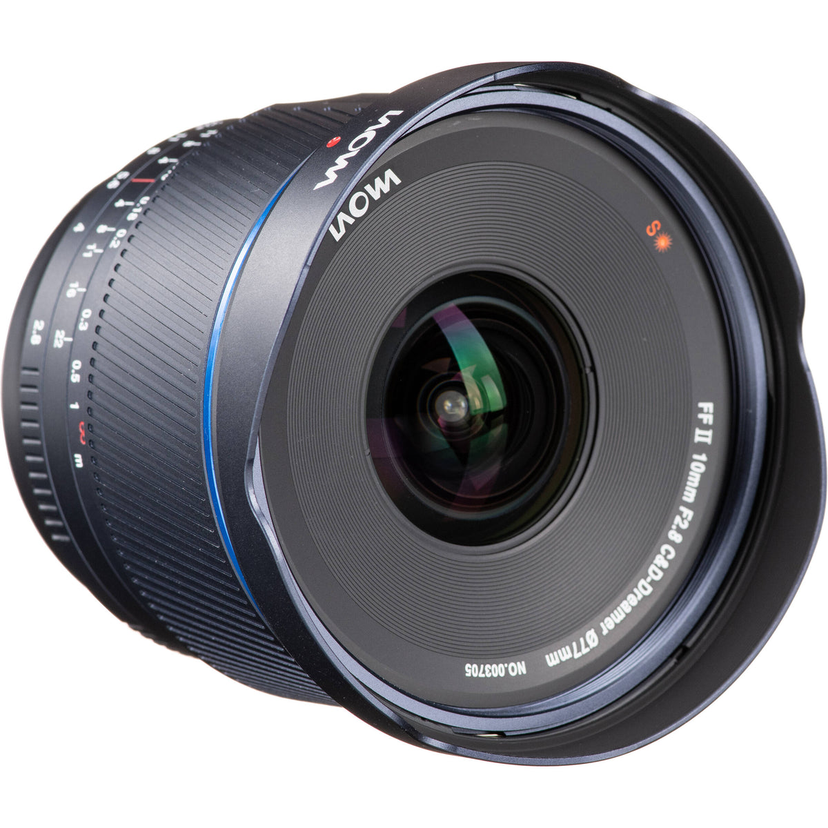 Lente Venus Optics Laowa 10mm f/2.8 Zero-D FF Manual Focus (14-Blade Aperture) - puertos y conexiones