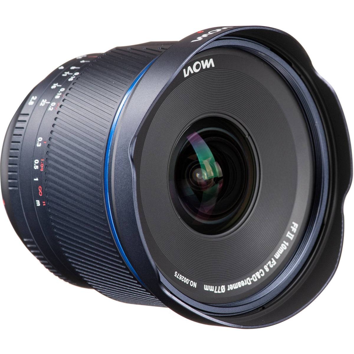 Lente Venus Optics Laowa 10mm f/2.8 Zero-D FF Manual Focus (5-Blade Aperture) - puertos y conexiones