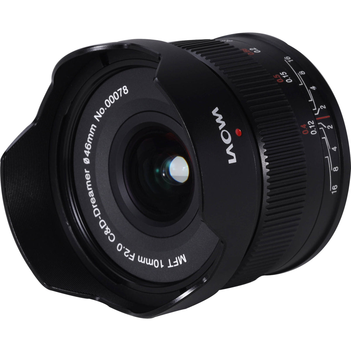 Lente Venus Optics Laowa 10mm f/2 Zero-D - contenido de la caja