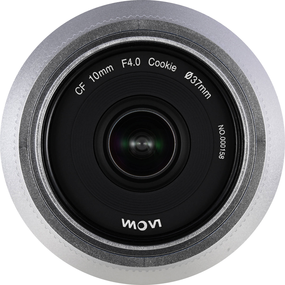 Lente Venus Optics Laowa 10mm f/4 Cookie (Plateado) - vista trasera