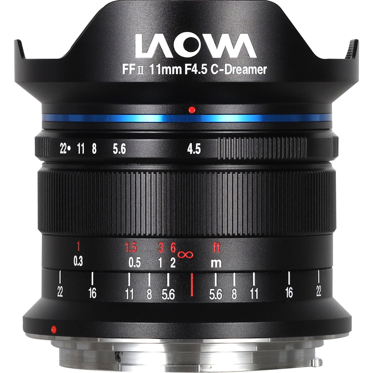 Lente Venus Optics Laowa 11mm f/4.5 FF RL - vista principal