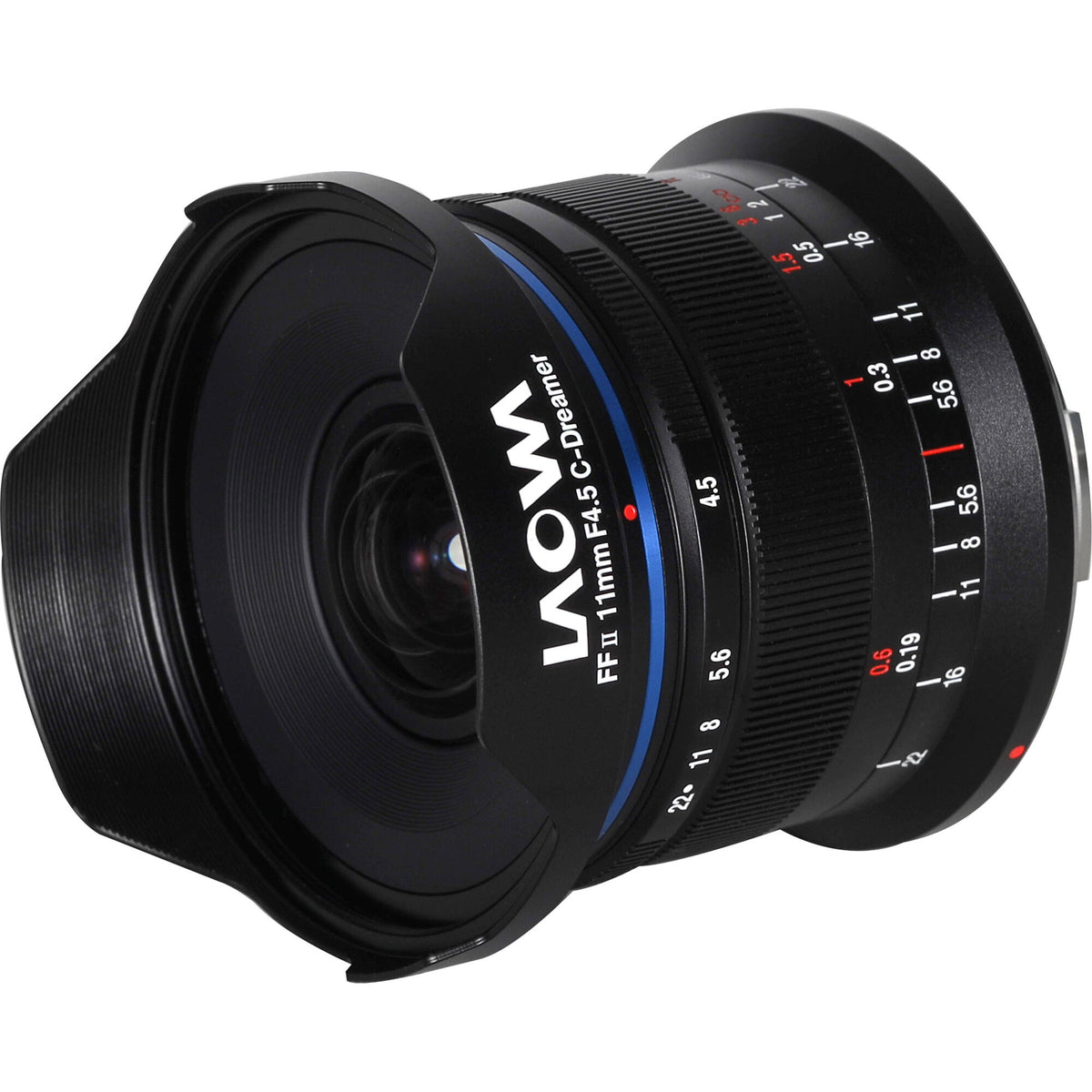 Lente Venus Optics Laowa 11mm f/4.5 FF RL - vista trasera