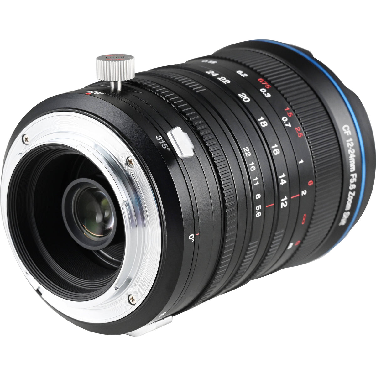 Lente Venus Optics Laowa 12-24mm f/5.6 Zoom Shift CF - vista lateral