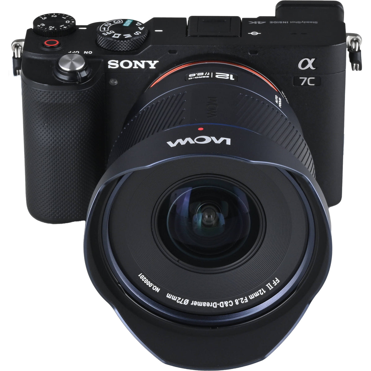 Lente Venus Optics Laowa 12mm f/2.8 Lite Zero-D AF (5-Blade Aperture) - puertos y conexiones