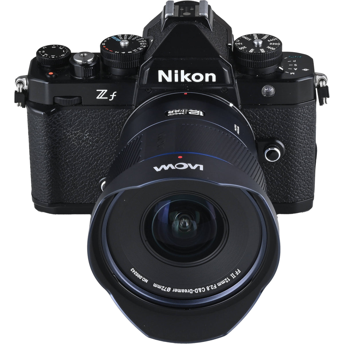 Lente Venus Optics Laowa 12mm f/2.8 Lite Zero-D AF (5-Blade Aperture) - puertos y conexiones