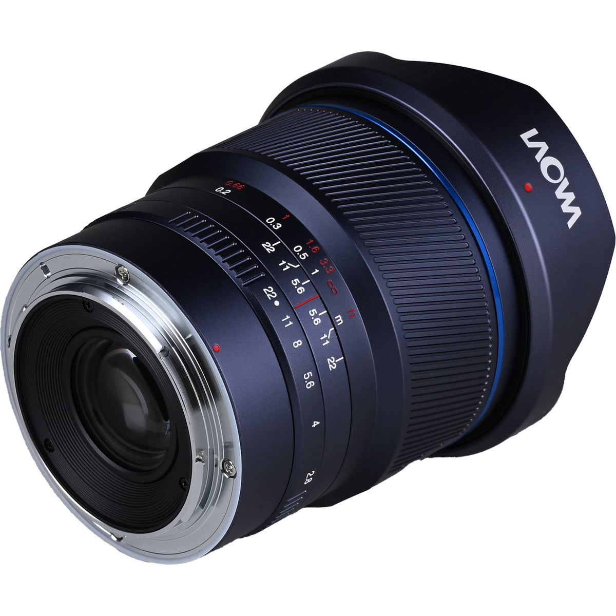 Lente Venus Optics Laowa 12mm f/2.8 Lite Zero-D MF (14-Blade Aperture) - vista lateral