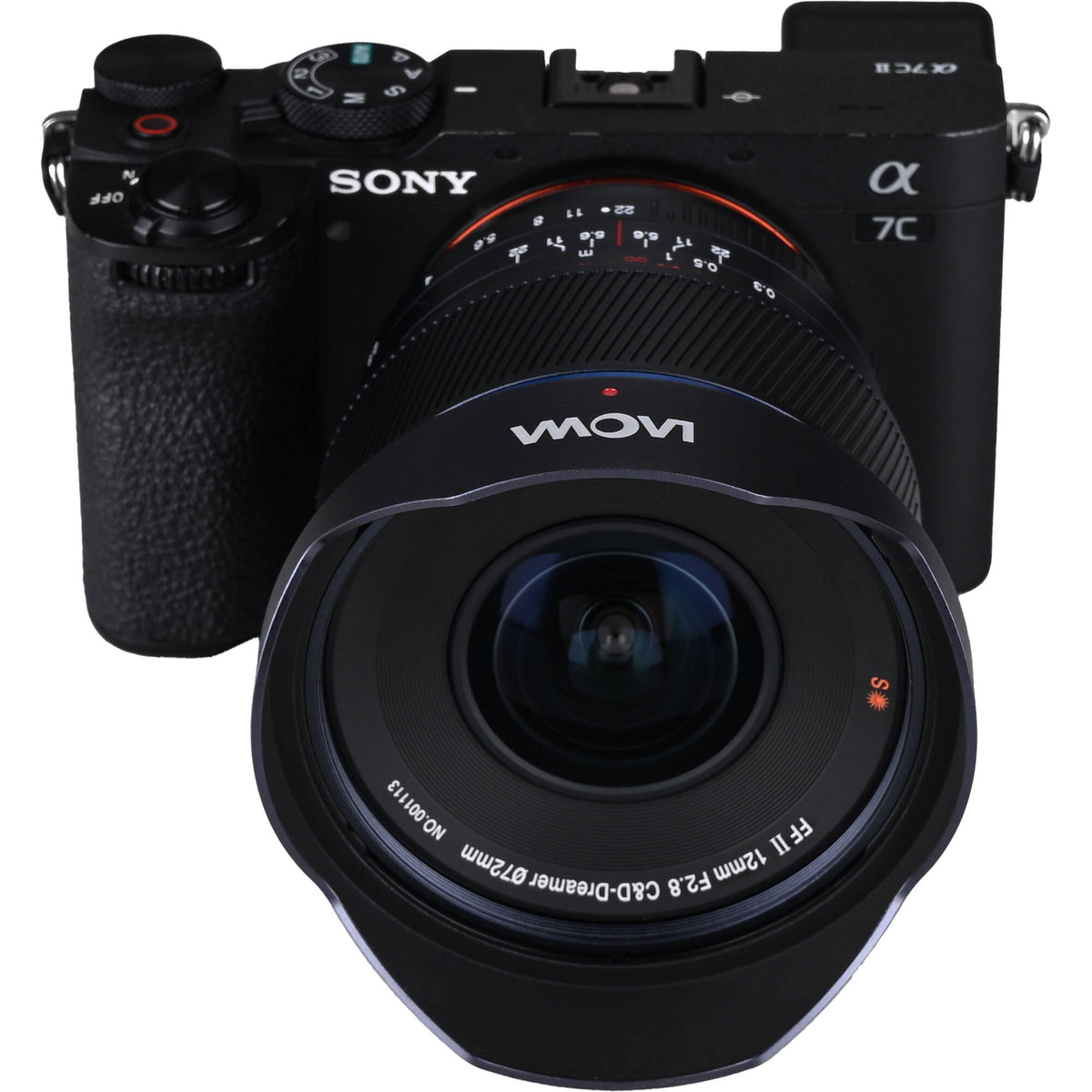 Lente Venus Optics Laowa 12mm f/2.8 Lite Zero-D MF (14-Blade Aperture) - puertos y conexiones