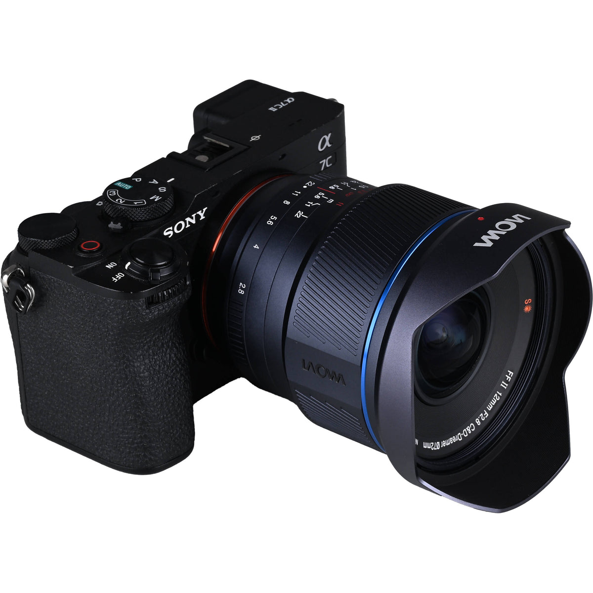 Lente Venus Optics Laowa 12mm f/2.8 Lite Zero-D MF (14-Blade Aperture) - detalle
