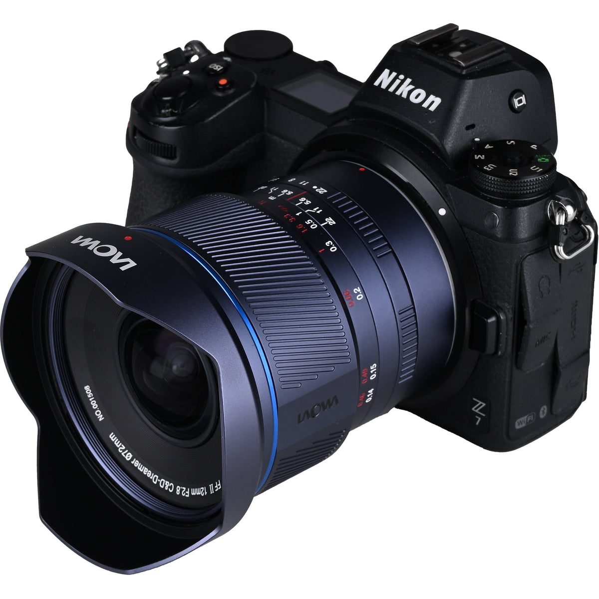 Lente Venus Optics Laowa 12mm f/2.8 Lite Zero-D MF (14-Blade Aperture) - contenido de la caja