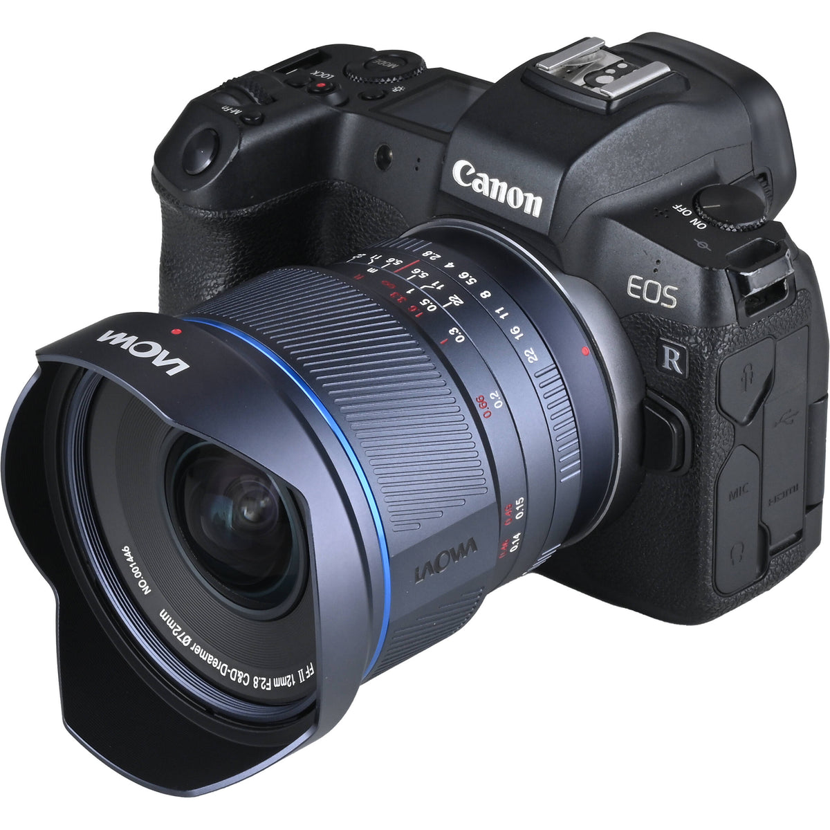 Lente Venus Optics Laowa 12mm f/2.8 Lite Zero-D MF (14-Blade Aperture) - contenido de la caja