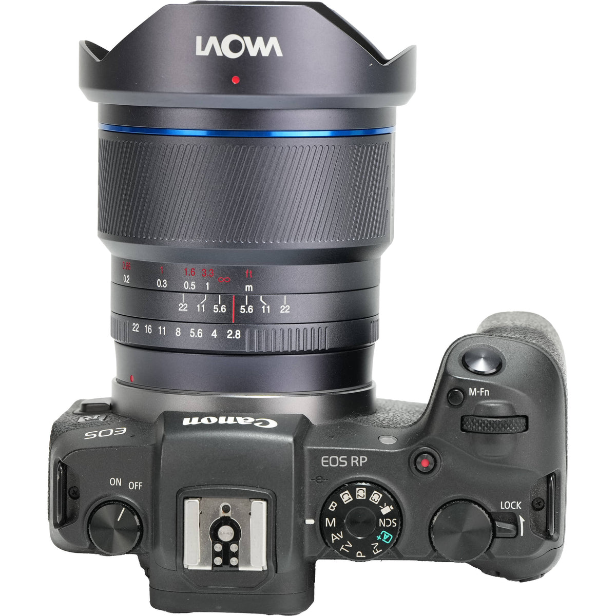 Lente Venus Optics Laowa 12mm f/2.8 Lite Zero-D MF (5-Blade Aperture) - en uso
