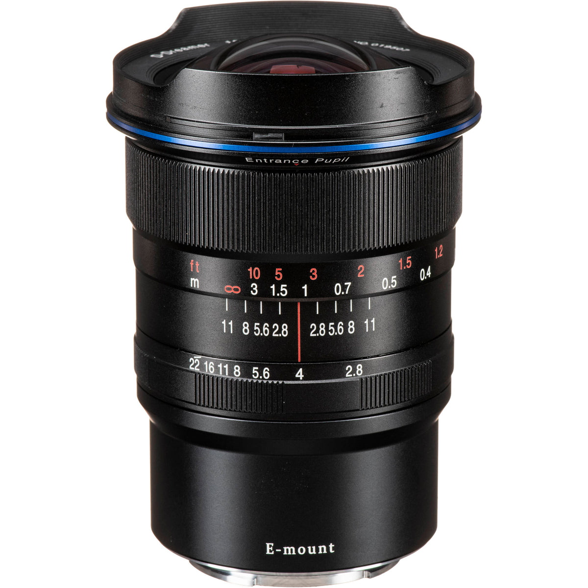 Lente Venus Optics Laowa 12mm f/2.8 Zero-D - vista principal