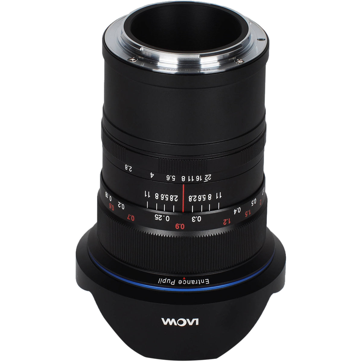 Lente Venus Optics Laowa 12mm f/2.8 Zero-D - vista lateral
