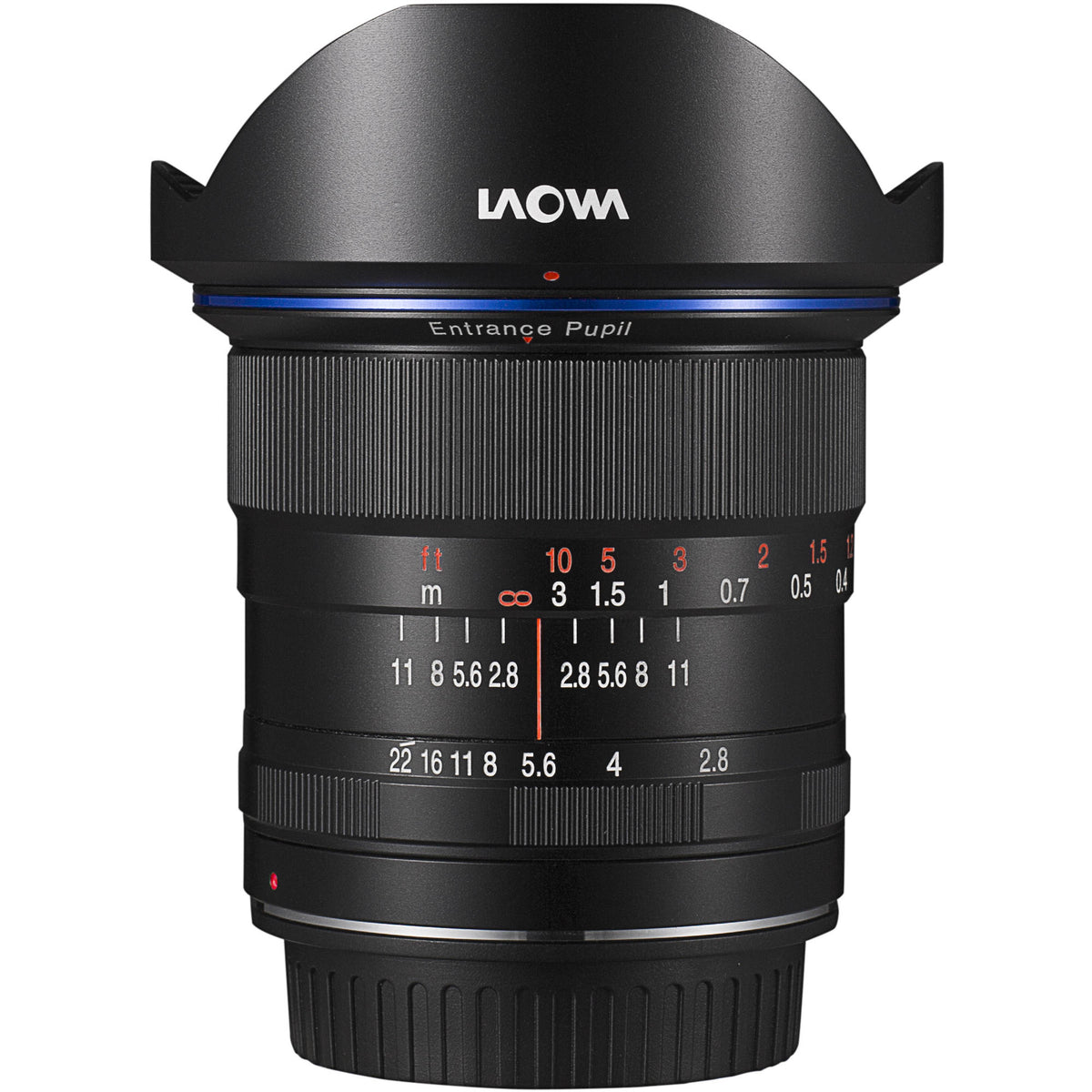 Lente Venus Optics Laowa 12mm f/2.8 Zero-D (Negro) - vista principal