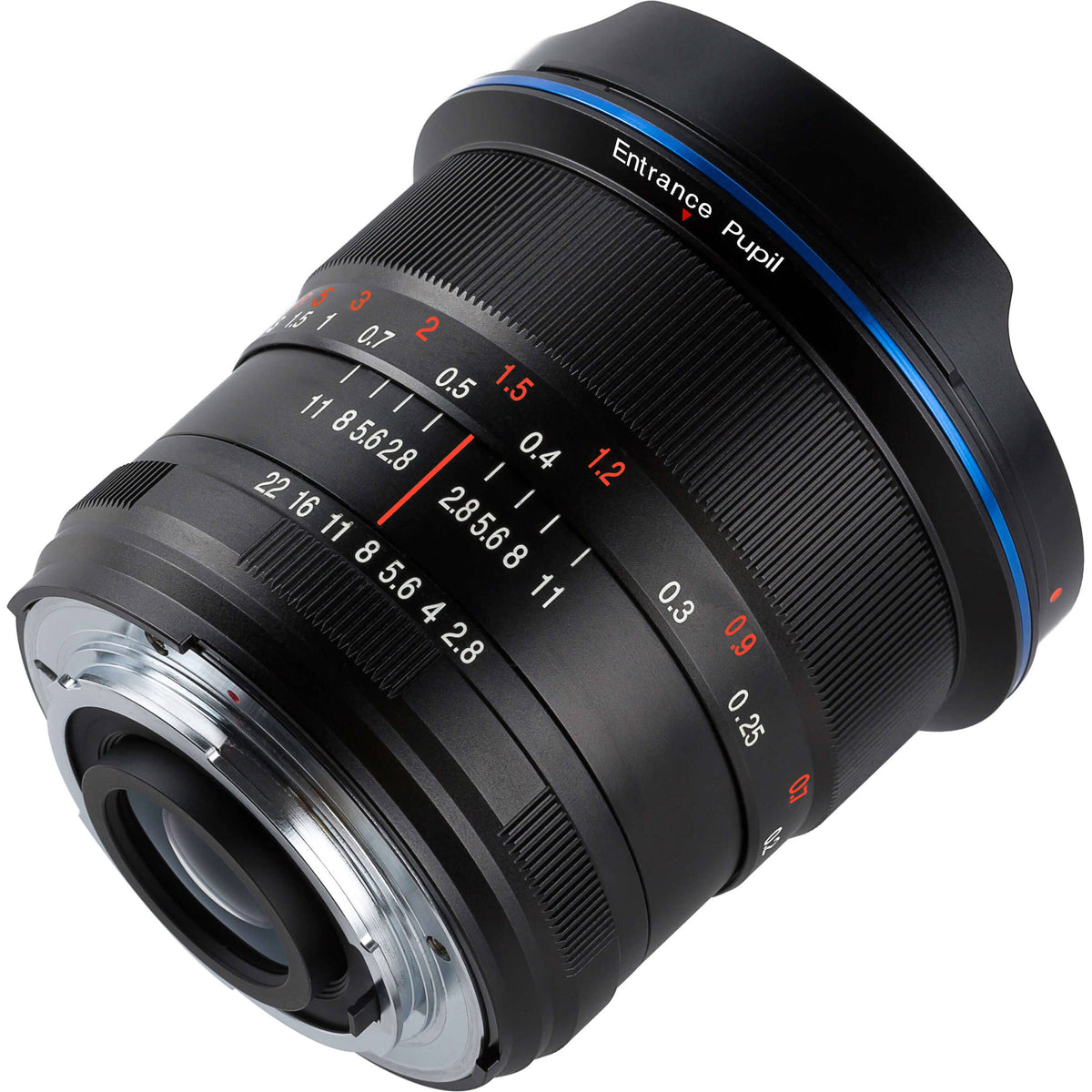 Lente Venus Optics Laowa 12mm f/2.8 Zero-D (Negro) - vista lateral
