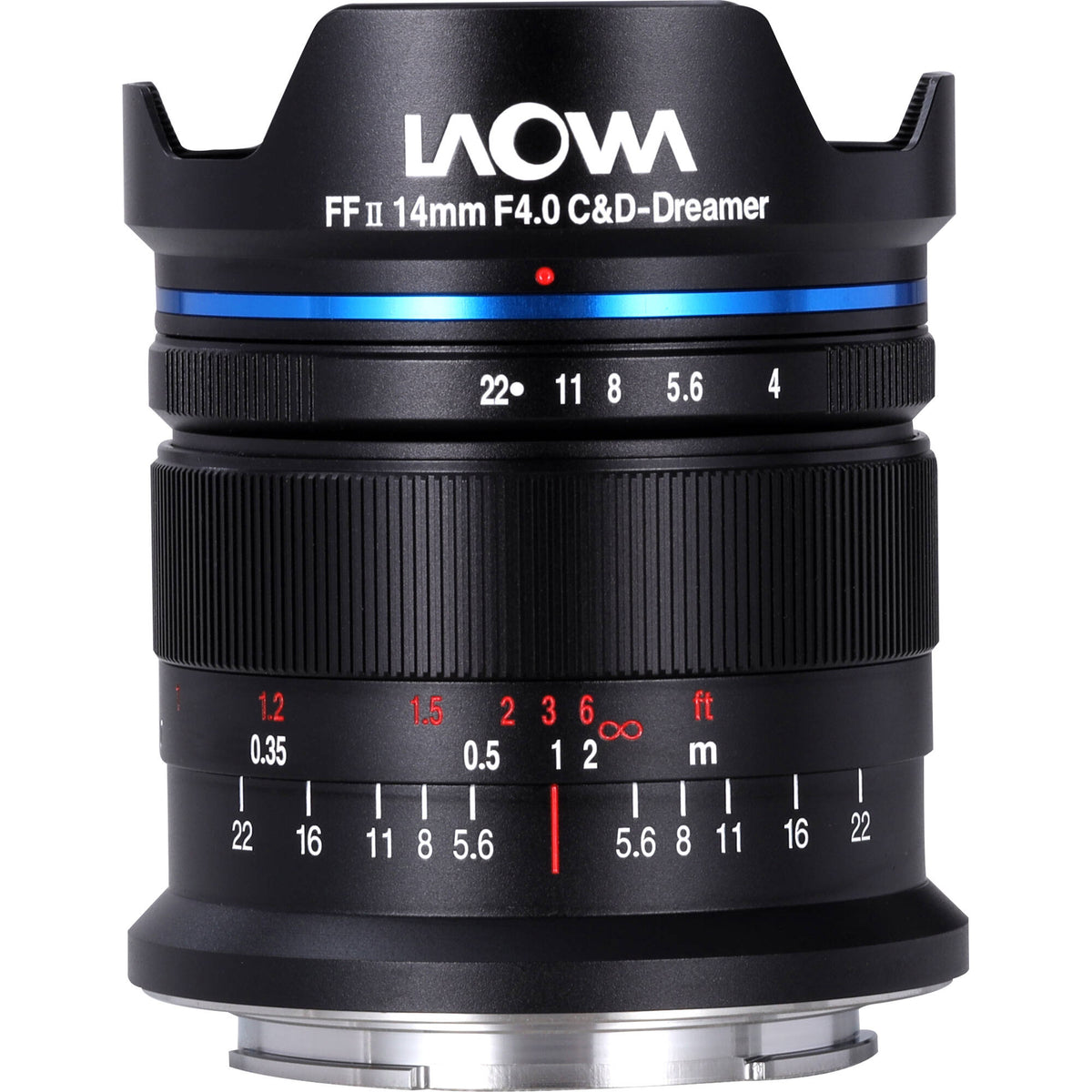 Lente Venus Optics Laowa 14mm f/4 FF RL - vista principal