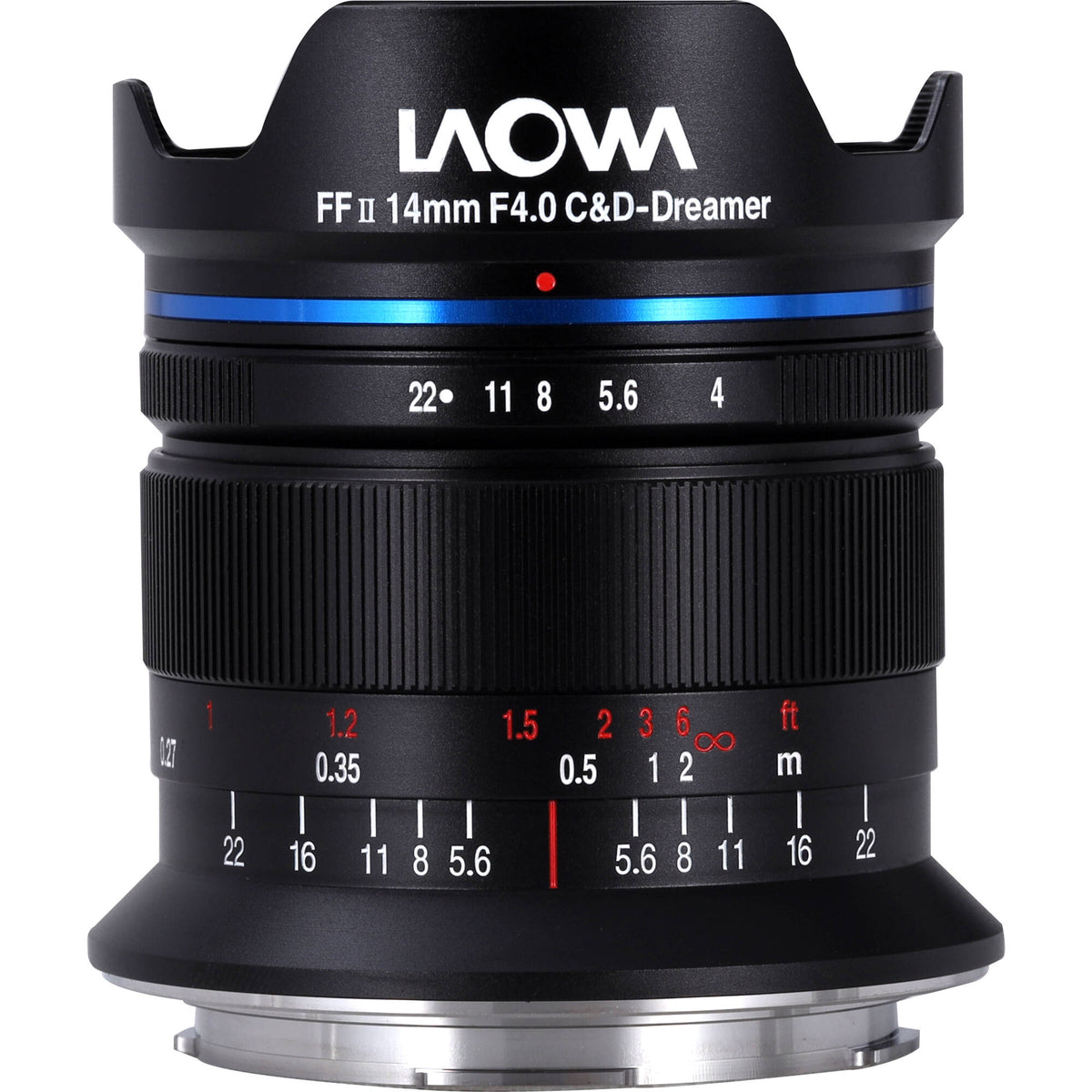 Lente Venus Optics Laowa 14mm f/4 FF RL - vista principal