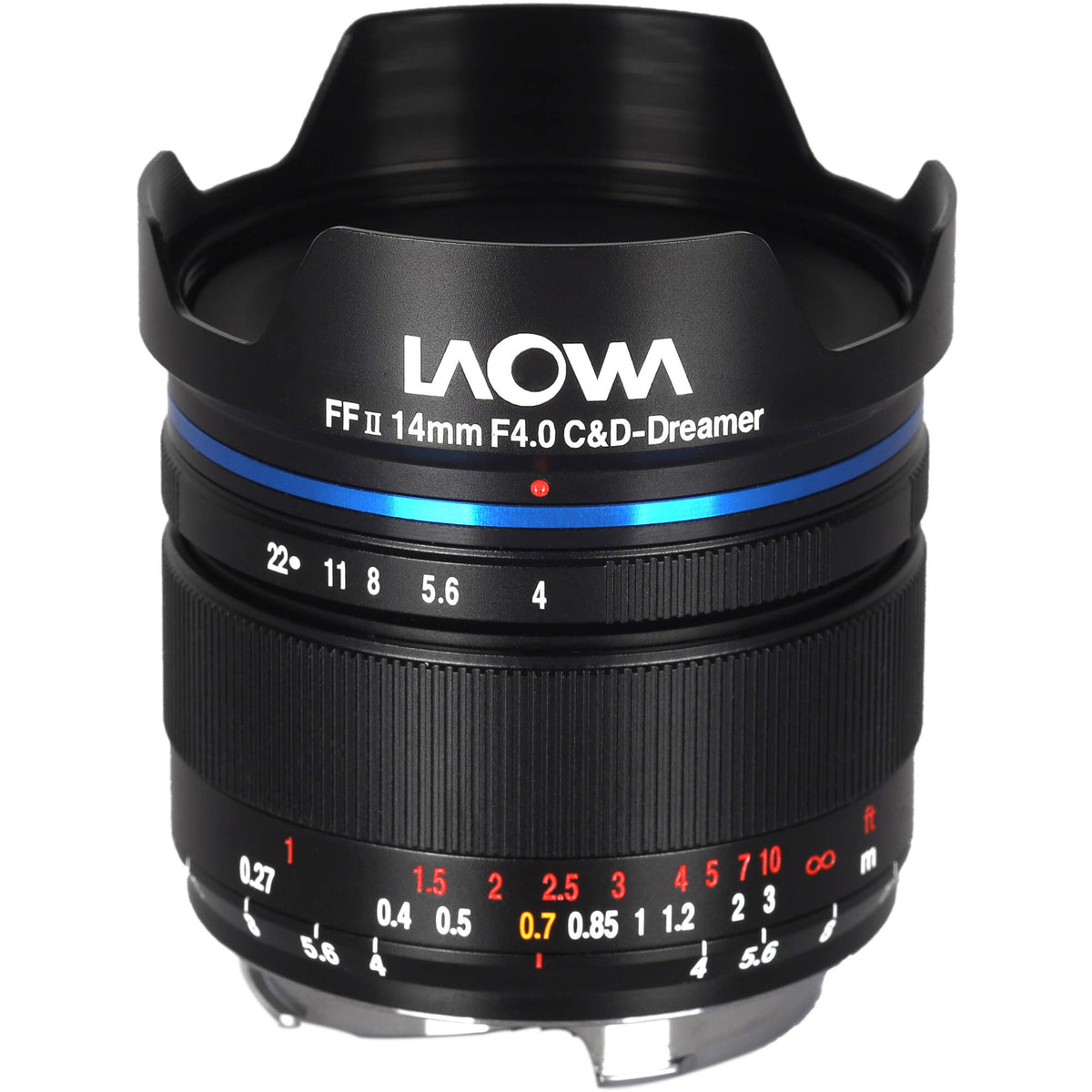 Lente Venus Optics Laowa 14mm f/4 FF RL - vista principal