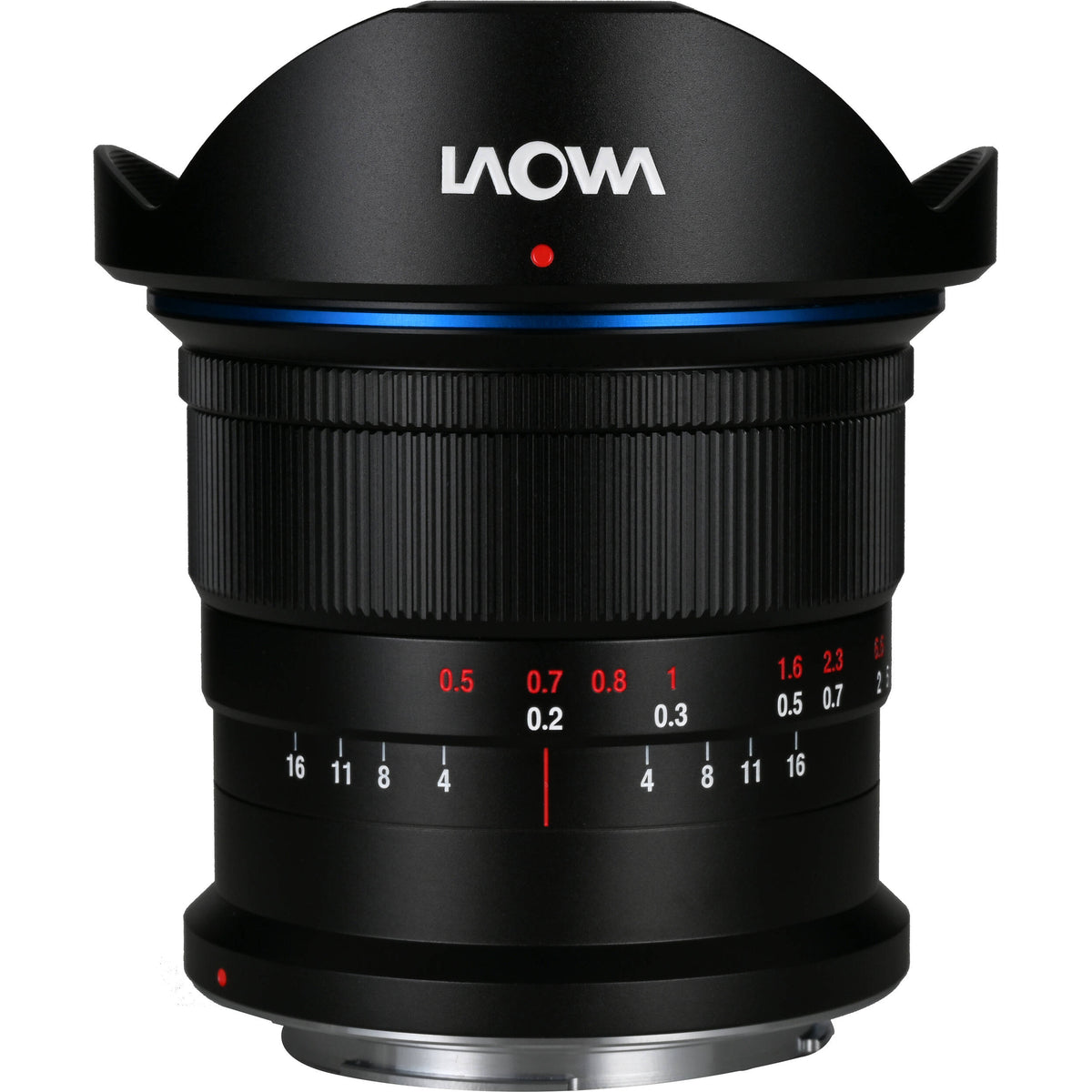 Lente Venus Optics Laowa 14mm f/4 Zero-D - vista frontal