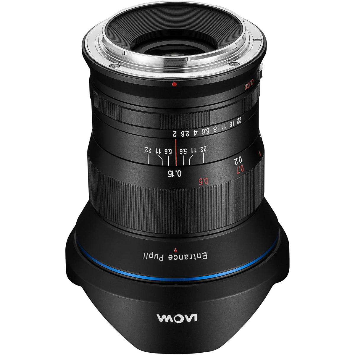 Lente Venus Optics Laowa 15mm f/2 FE Zero-D - vista trasera